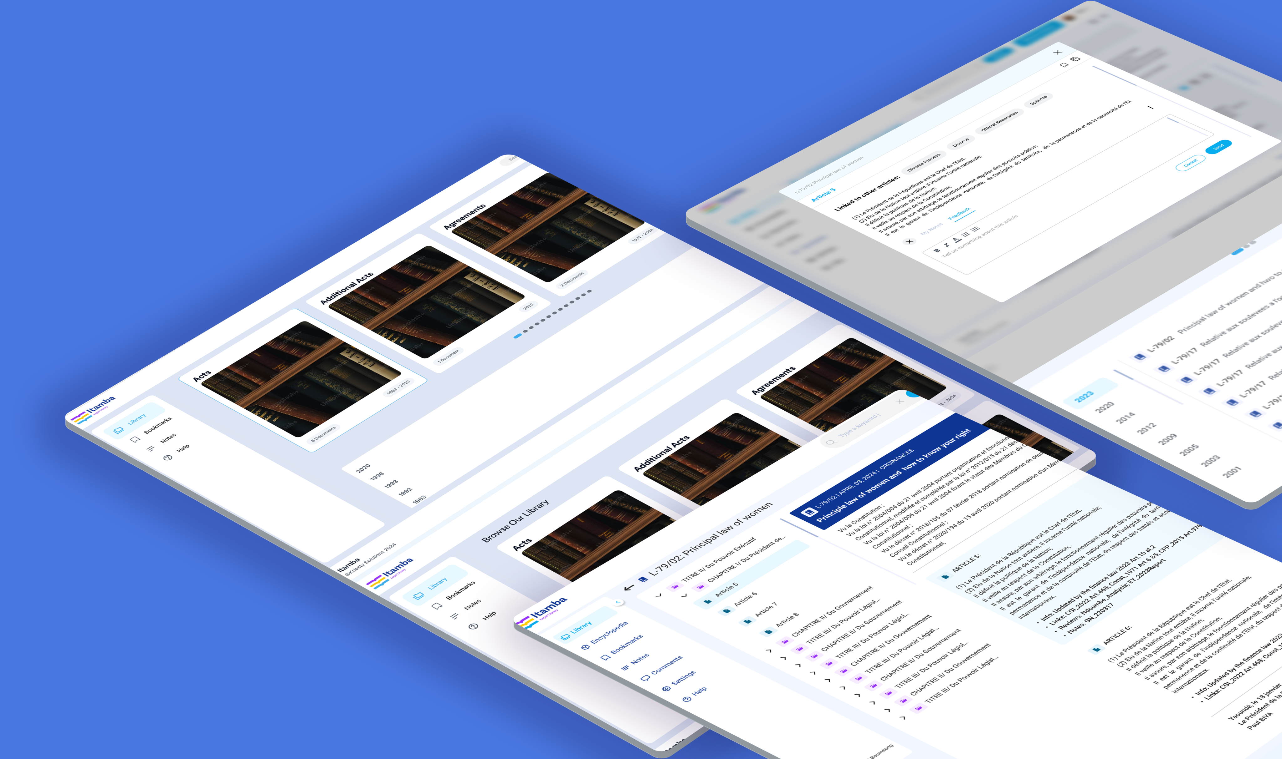 browse library